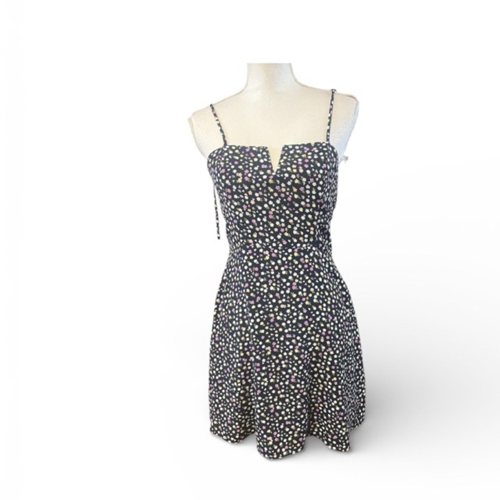 Lola Grace Floral Tie‎ Strap Mini Dress